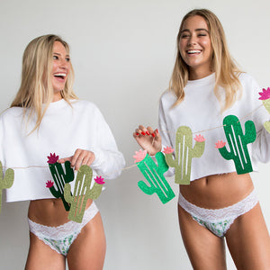Cute Cactus Cotton Underwear