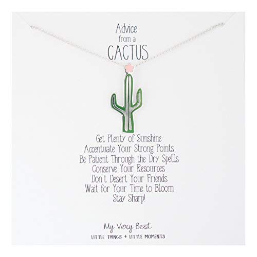 Delicate Desert Cactus Necklace - Popcheeks